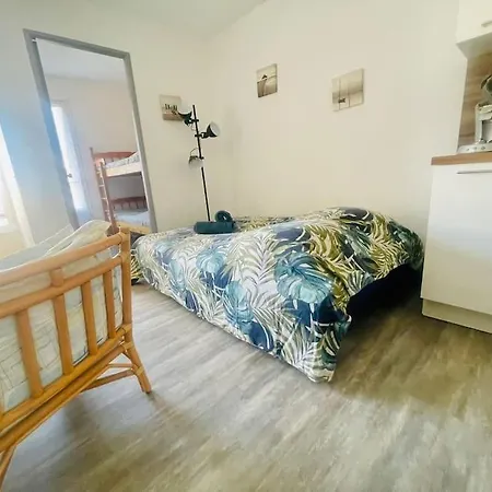 Cap D T2 Vue Port , Ile Pecheurs , Parking Privatif דירה *