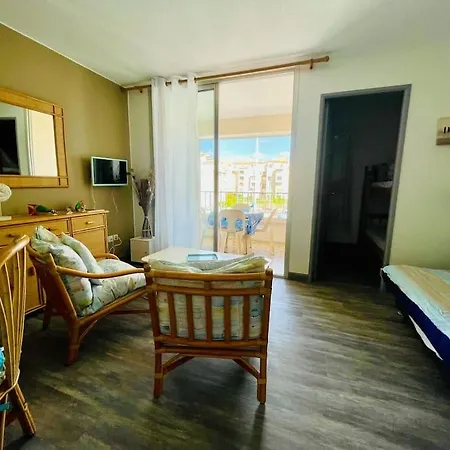 דירה Cap D T2 Vue Port , Ile Pecheurs , Parking Privatif