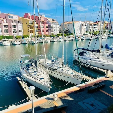 Cap D T2 Vue Port , Ile Pecheurs , Parking Privatif דירה אגדה
